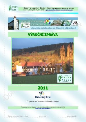 Výroční zpráva 2011